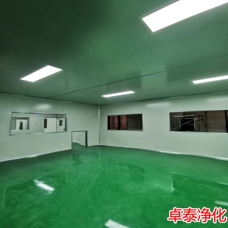 河北净化车间装修厂家今日分享洁净厂房现场施工图