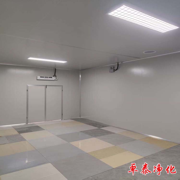 石家庄防爆洁净间施工装修完成，石家庄净化车间装修厂家