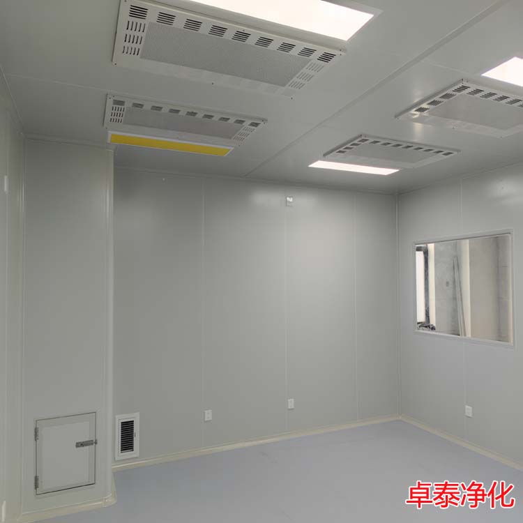河北电子十万级洁净厂房装修施工厂家找卓泰净化