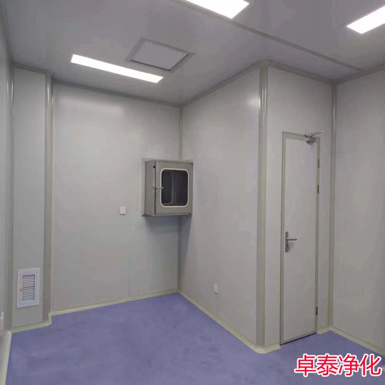 河北东同光电万级净化车间 施工案例,河北装修净化车间公司找卓泰净化