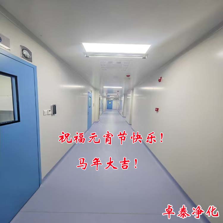 祝福所有朋友客户:元宵节快乐!马年大吉!河北净化车间装修施工厂家找卓泰净化